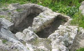 Tombe a terra in c.da Stefano