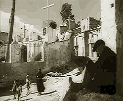 Calvario nel 1949