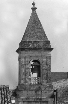 Campanile della chiesa di S. Rosalia (detta del Purgatorio) del 1906-1907