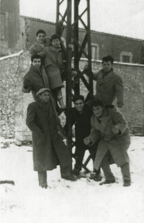 Nevicata del "56 sulla collina S. Francesco (inviata da Angelo Fanara da Modena)