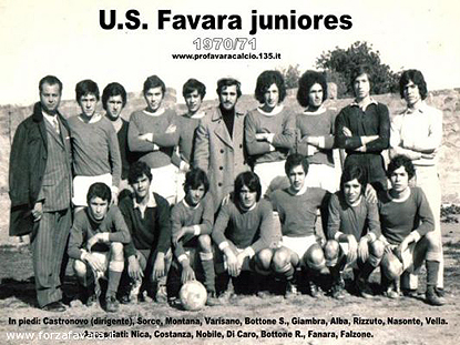 U. S. Favara Juniores 1970-1971