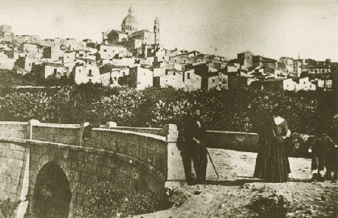 Ponte Cicchillo nei primi anni del 1900